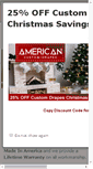 Mobile Screenshot of americandrapery.com